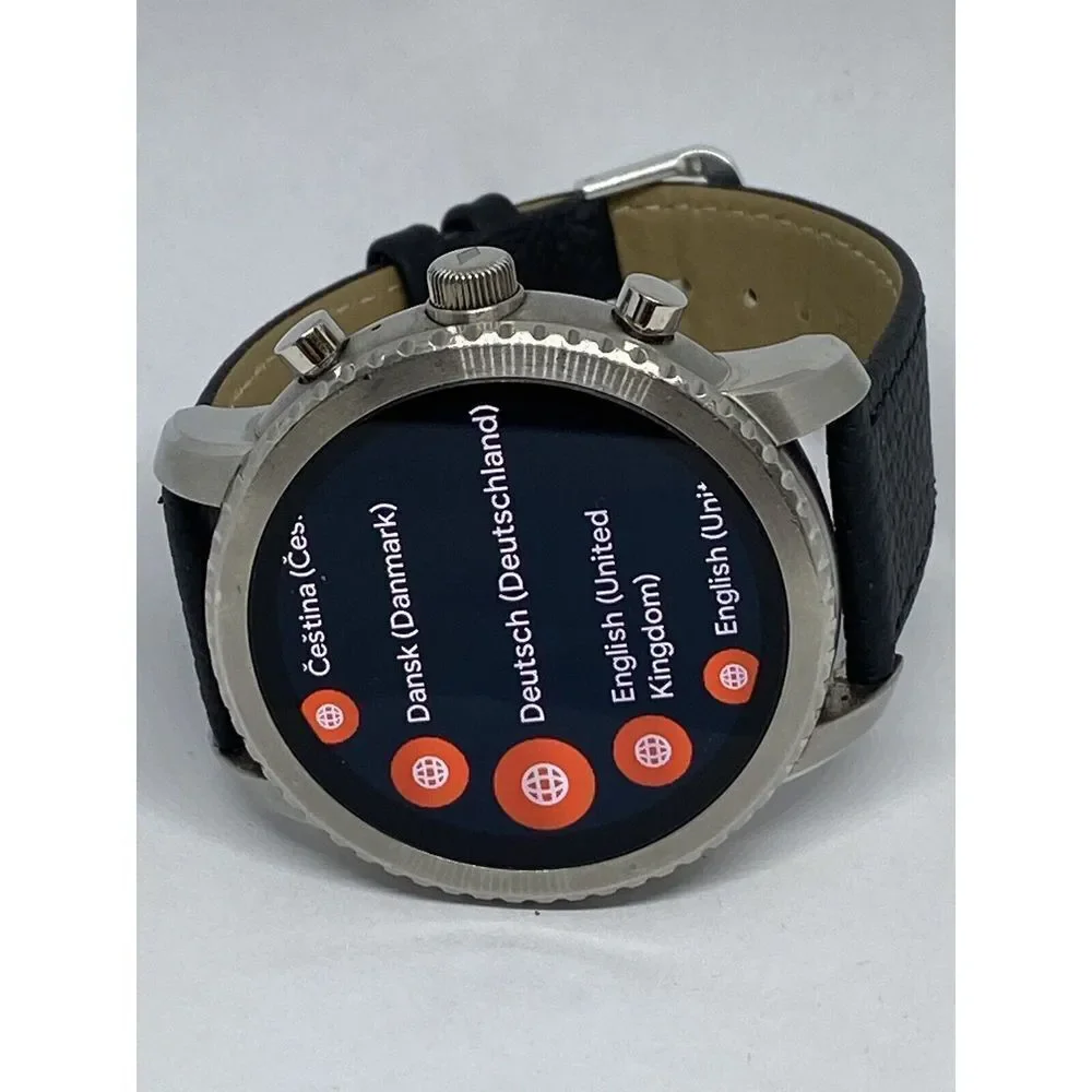 Fossil Gen 3 Authentic Genuine Smart Watch Custom Band FTW4000 DC743